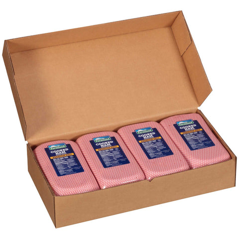 Farmland Water Added Premium Deli Cooked Ham, 4 x 6 inch -- 4 per case.