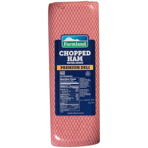 Farmland Water Added Market Place Deli Chopped Ham, 10 Pound -- 5 per case.