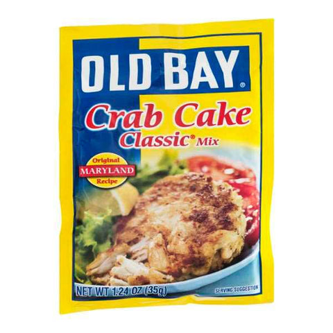 Old Bay Classic Crab Cake Mix - 1.24 oz. packet, 12 per case
