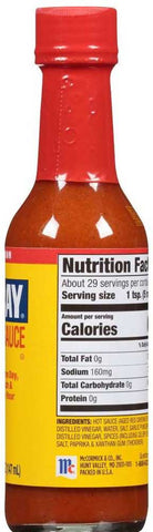 Old Bay Hot Sauce, 5 Ounce -- 12 per case