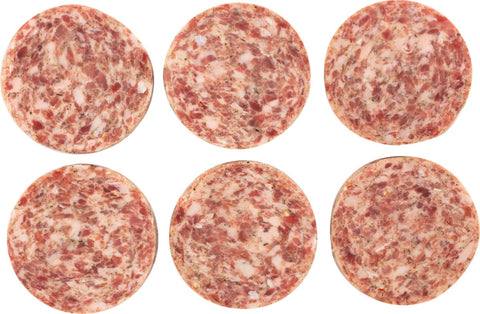 Rudys Farms Raw Whole Hog Country Style Sausage Patties, 2 Ounce -- 96 per case