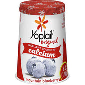 Yoplait Original Mountain Blueberry Yogurt, 6 Ounce -- 12 per case