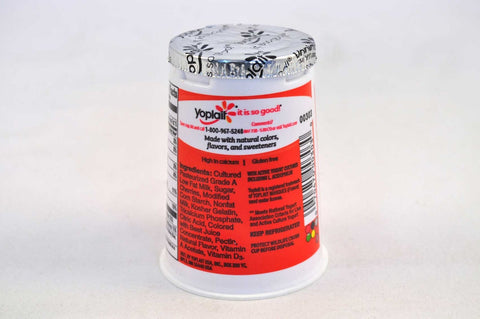 Yoplait Original Cherry Yogurt, 6 Ounce -- 12 per case.