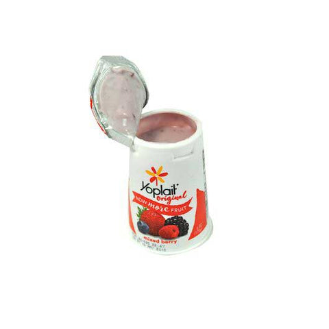 Yoplait Original Mixed Berry Yogurt, 6 Ounce -- 12 per case