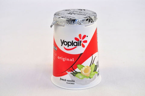 Yoplait Original French Vanilla Yogurt, 6 Ounce -- 12 per case.