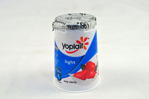 Yoplait Light Very Cherry Yogurt, 6 Ounce -- 12 per case.