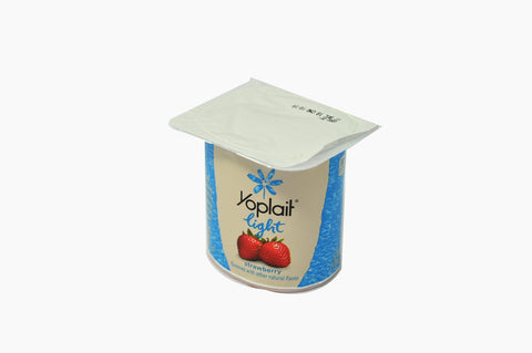Yoplait Light Blueberry/Peach/Strawberry Yogurt, 6 Ounce -- 24 per case.