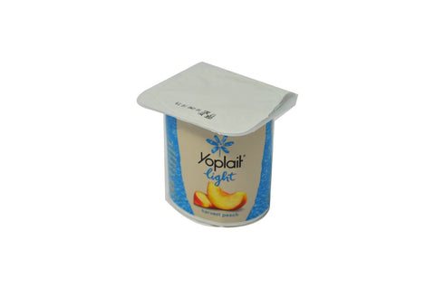Yoplait Light Blueberry/Peach/Strawberry Yogurt, 6 Ounce -- 24 per case.
