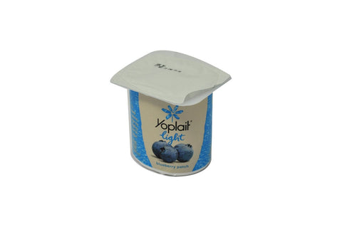 Yoplait Light Blueberry/Peach/Strawberry Yogurt, 6 Ounce -- 24 per case.