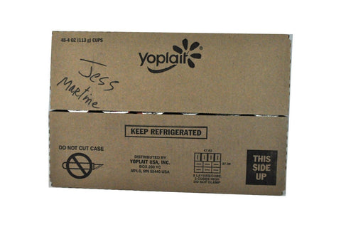 Yoplait Trix Triple Cherry Yogurt, 4 Ounce -- 48 per case.