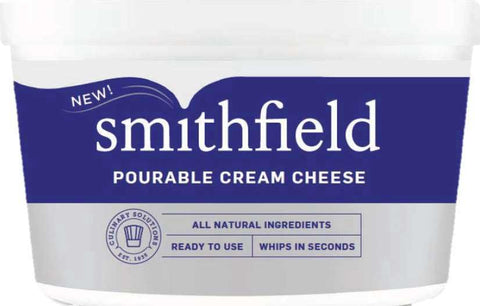 Smithfield Pourable Cream Cheese, 3 Pound -- 2 per case