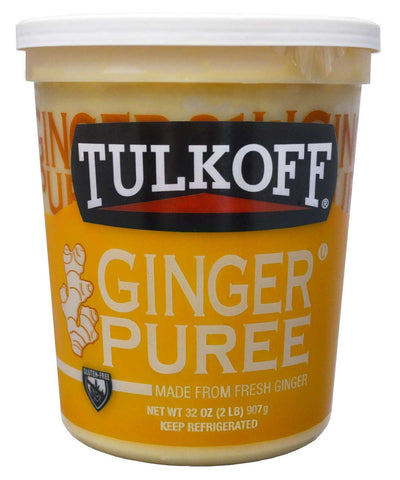 Tulkoff Ginger Puree - 32 oz. tub, 6 per case