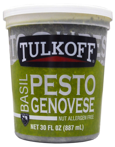 Tulkoff Genovese Pesto Sauces, 30 fl ounces-- 6 per case.