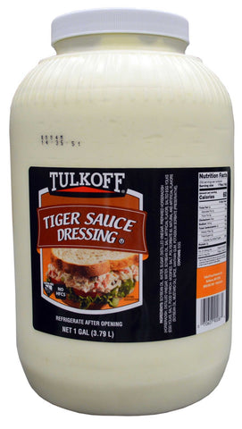 Tulkoff Tiger Sauce Dressing, 1 Gallon -- 4 per case.
