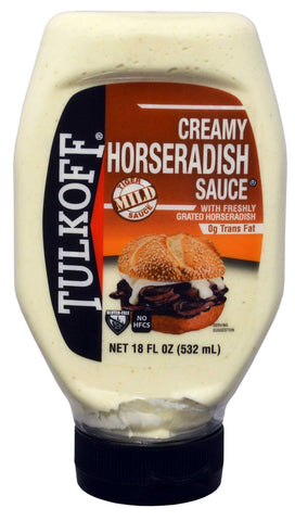 Tulkoff Creamy Horseradish Sauce, 18 Ounce -- 8 per case.