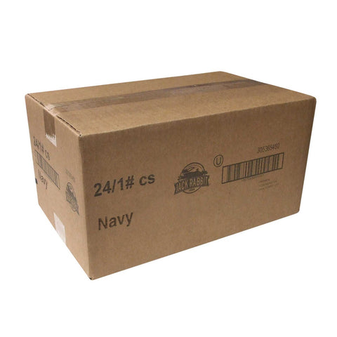 Jack Rabbit Navy Beans - 1 lb. bag, 24 bags per case