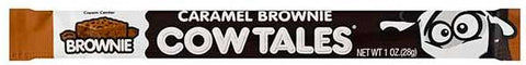 Goetze Cow Tales Caramel Brownie Candy - Combo, 1 Ounce -- 100 per case