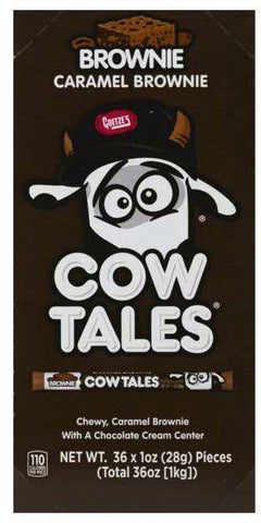 Goetze Cow Tales Caramel Brownie, 1 Ounce -- 432 per case