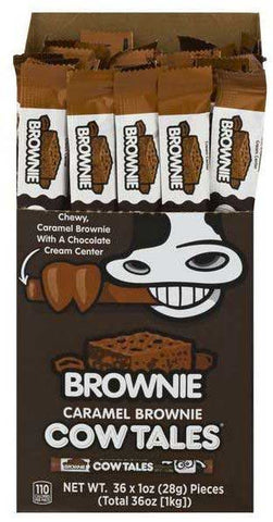 Goetze Cow Tales Caramel Brownie, 1 Ounce -- 432 per case