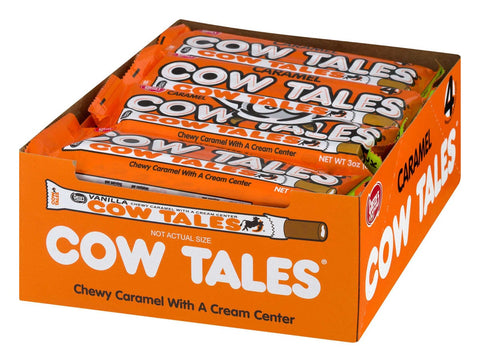 Cow Tales Chewy Caramel Candy - Share Pack , 3 Ounce -- 80 per case