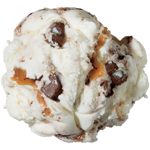 Blue Bunny Premium Bunny Tracks Ice Cream, 3 Gallon Tub