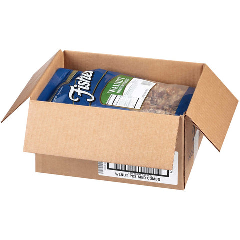 Fisher Medium Walnut Pieces, 32 Ounce -- 3 per case.