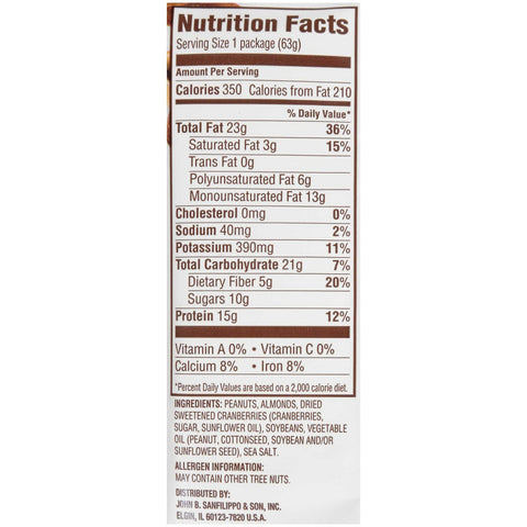 Fisher Hunger Fighter Trail Mix, 2.25 Ounce -- 30 per case.