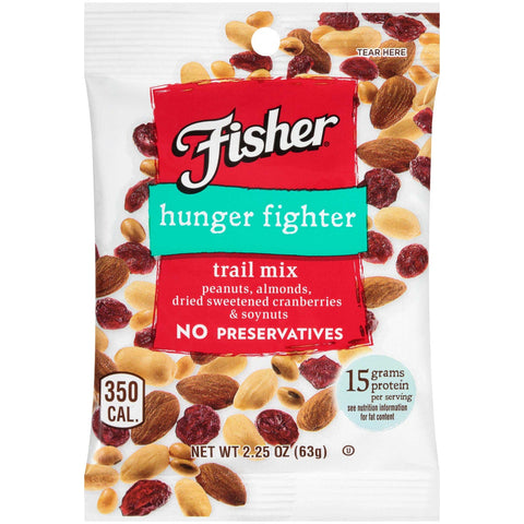 Fisher Hunger Fighter Trail Mix, 2.25 Ounce -- 30 per case.