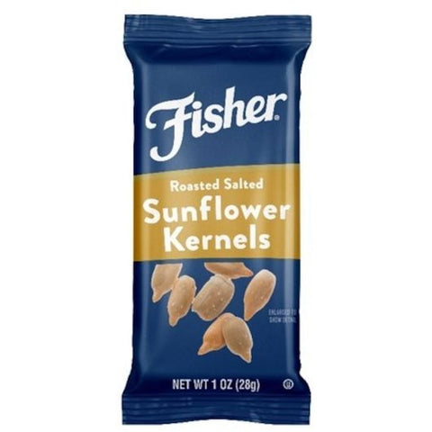 Fisher Roasted and Salted Sunflower Kernals, 1 Ounce -- 200 per case