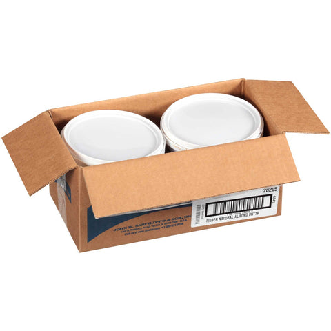 Fisher Natural Almond Butter, 80 Ounce -- 2 per case.