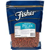 Fisher Chefs Naturals Fancy Frosted Pecan Piece, 2 Pound -- 3 per case.