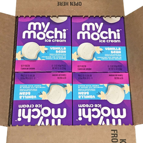 My Mochi Vanilla Bean Ice Cream, 9.1 Ounce -- 12 per case