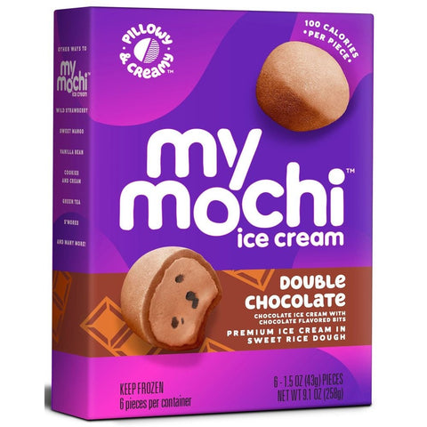 My Mochi Double Chocolate Ice Cream, 9.1 Ounce -- 12 per case