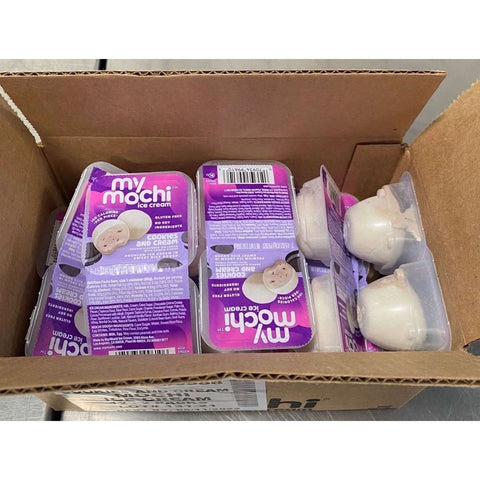 My Mochi Cookies and Cream Ice Cream - Twin Pack, 3 Ounce -- 12 per case
