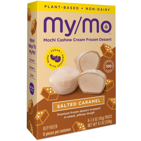 My Mochi Salted Caramel Non Dairy Dessert, 9.1 Ounce -- 12 per case