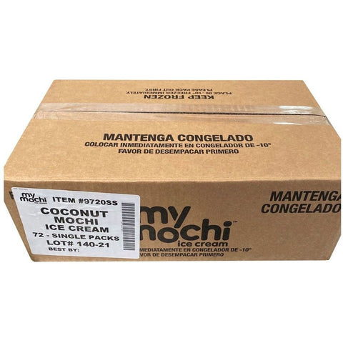 My Mochi Coconut Ice Cream, 1.5 Ounce -- 72 per case