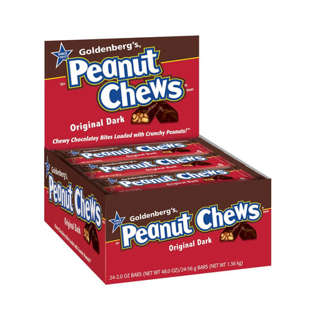 Peanut Chews Original Dark Candy, 2 Ounce -- 288 per case.