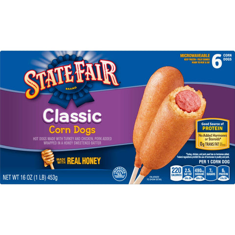 State Fair Original Corn Dog -- 72 per case.