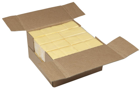 Bongards Processed Yellow American Sharp Cheddar Cheese, 5 Pound -- 8 per case.
