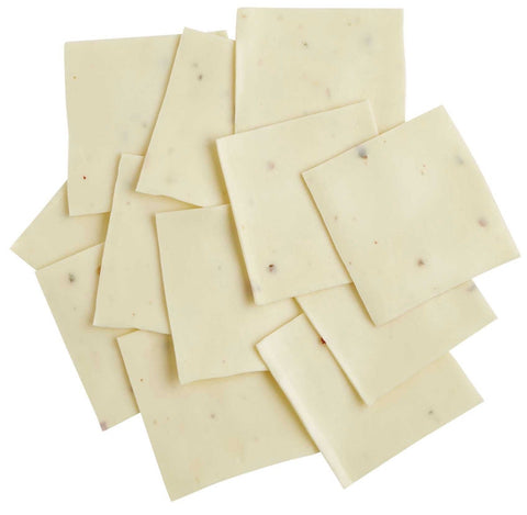 Bongards Pasteurized Blended Pepper Jack Cheese Slices, 5 Pound -- 4 per case