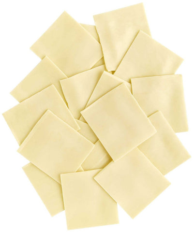 Bongards Pasteurized Blended Provolone Cheese Slices, 5 Pound -- 4 per case