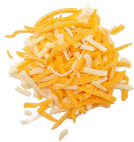 Bongards Feather Shred Cheddar/Monterey Jack Cheese Blend, 5 Pound -- 4 per case.