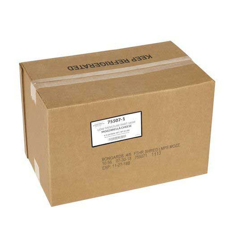 Bongards Low Moisture Part Skim Mozzarella Feather Cheese Shred, 5 Pound -- 4 per case