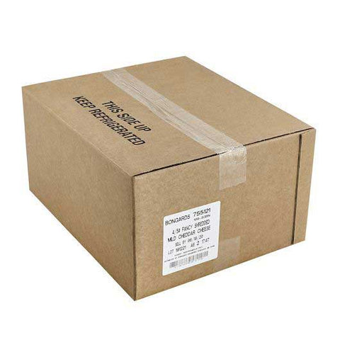 Bongards Yellow Cheddar Fancy Cheese Shred, 5 Pound -- 4 per case