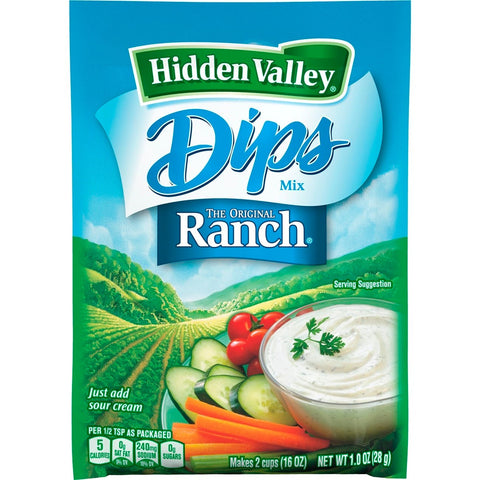 Hidden Valley Original Ranch Dressing Mix, 1 Ounce -- 24 per case