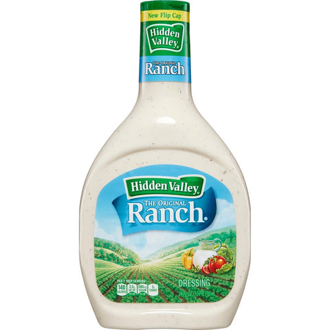 Hidden Valley The Original Ranch Dressing, 24 Fluid Ounce Bottle -- 6 per case.