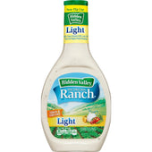 Hidden Valley Light Original Ranch Dressing, 16 Fluid Ounce -- 6 per case