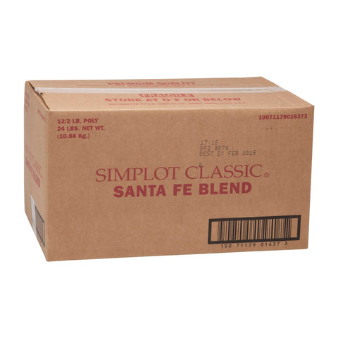 Simplot Santa Fe Blend - 32 oz. package, 12 packages per case