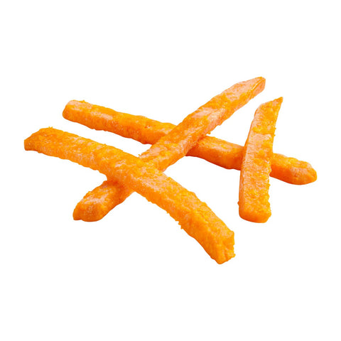 Simplot Sweets Entree Cut Potato Fry, 2.5 Pound -- 6 per case.