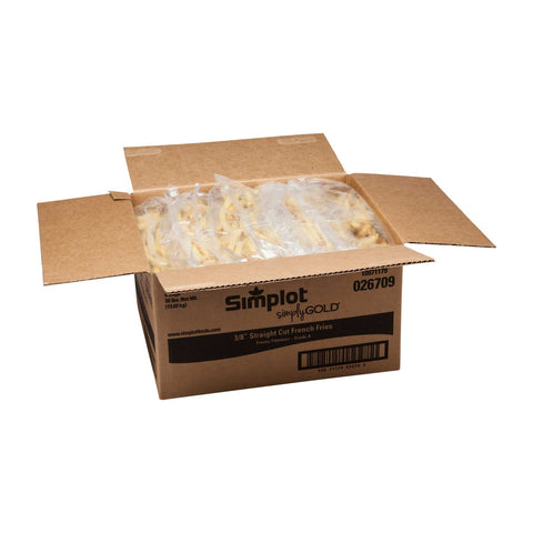 Simplot Simply Gold Skin On Potato Fries, 5 Pound -- 6 per case